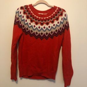 Old navy red sweater